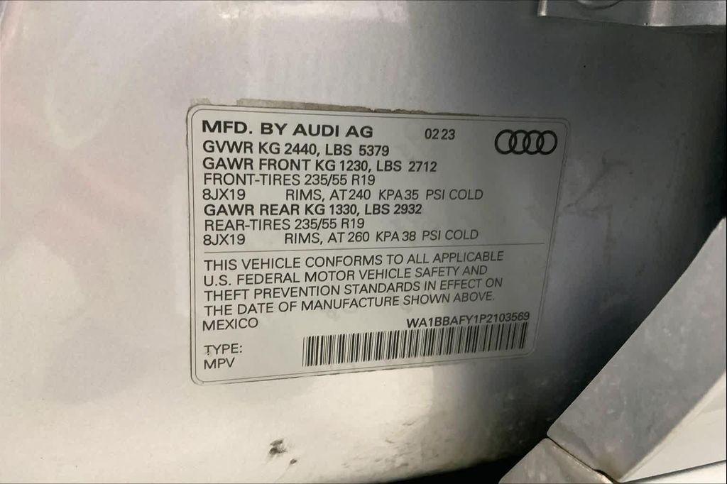 used 2023 Audi Q5 car, priced at $31,980