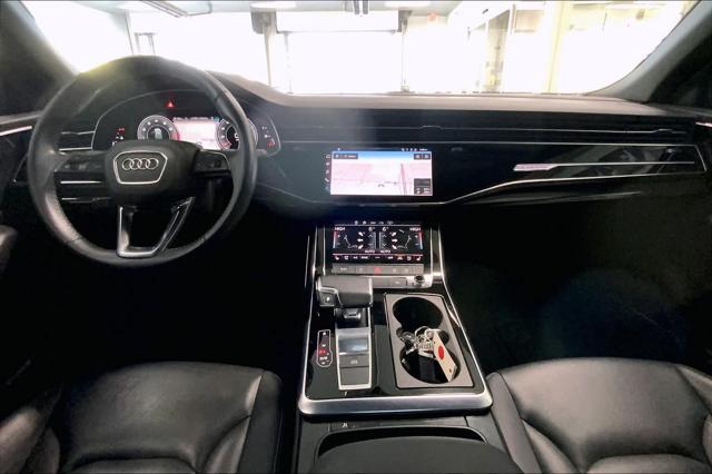 used 2021 Audi Q8 car, priced at $40,460