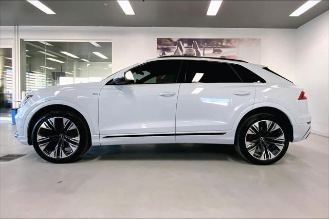 used 2021 Audi Q8 car, priced at $40,460