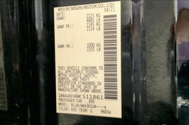 used 2021 Nissan Maxima car, priced at $18,990