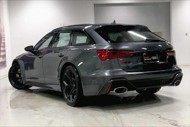 new 2025 Audi RS 6 Avant car, priced at $142,490