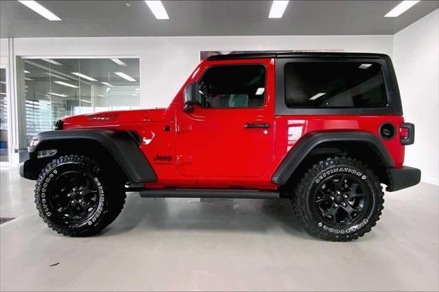 used 2022 Jeep Wrangler car, priced at $31,350