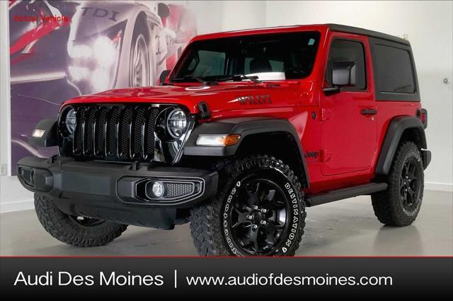 used 2022 Jeep Wrangler car, priced at $31,350