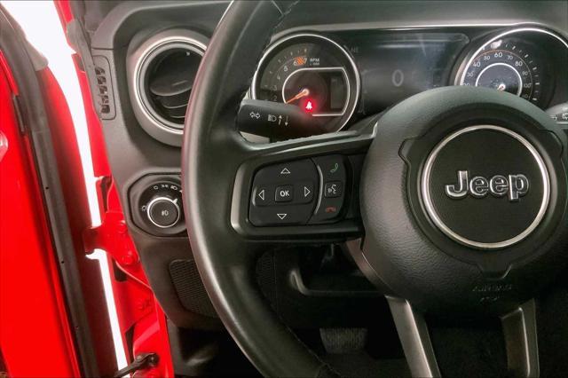used 2022 Jeep Wrangler car, priced at $31,350