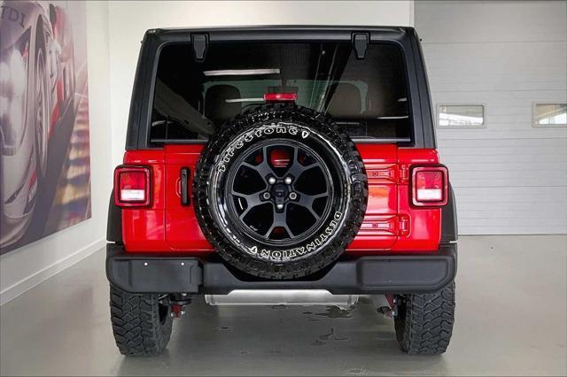 used 2022 Jeep Wrangler car, priced at $31,350