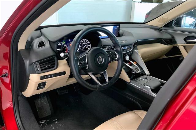 used 2021 Acura TLX car, priced at $29,960