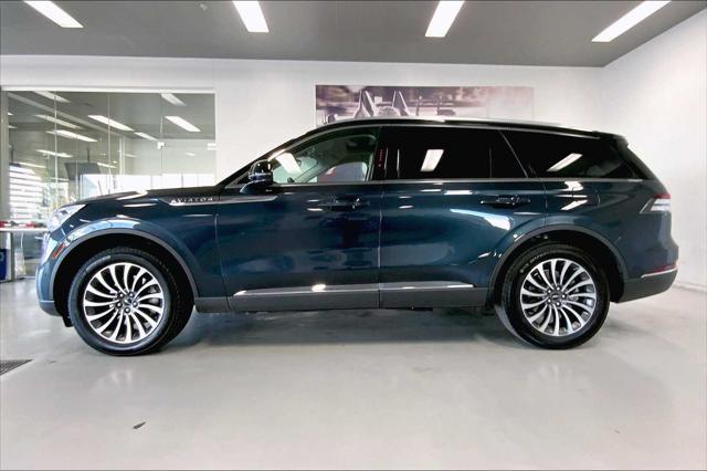 used 2023 Lincoln Aviator car, priced at $53,980