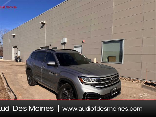 used 2021 Volkswagen Atlas car, priced at $29,480