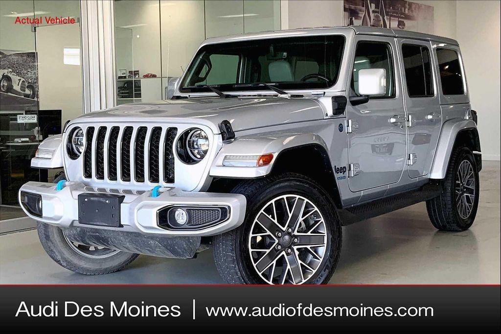 used 2022 Jeep Wrangler Unlimited 4xe car, priced at $34,960