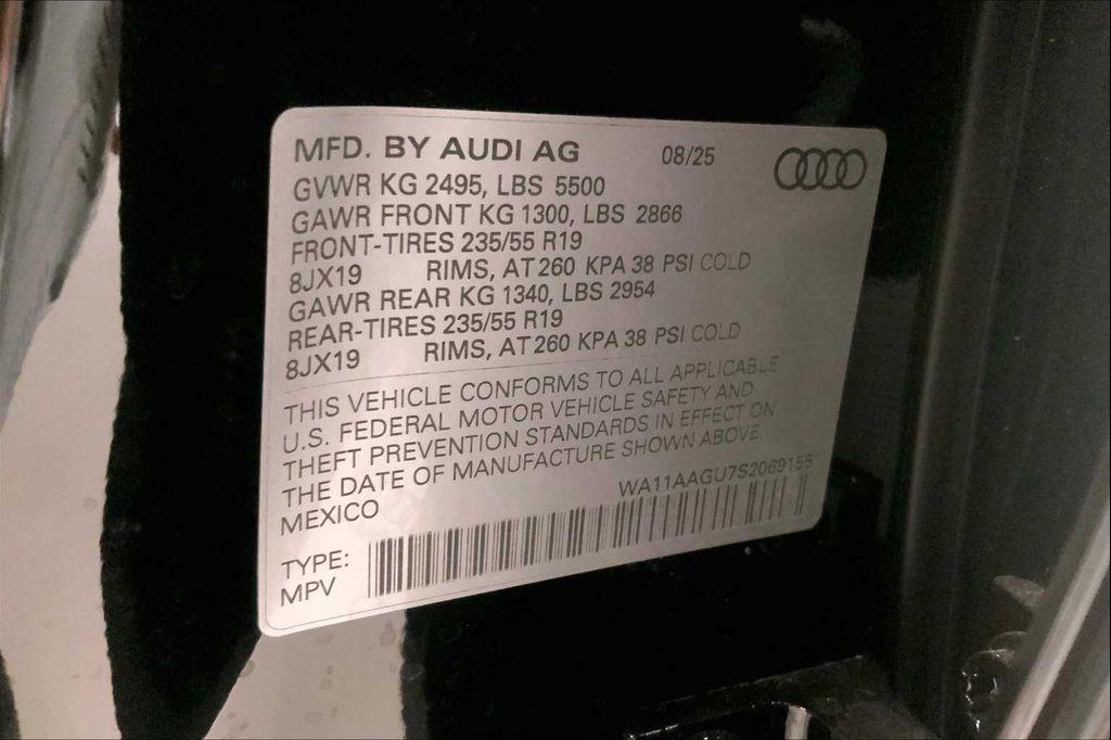 new 2025 Audi Q5 car, priced at $55,930