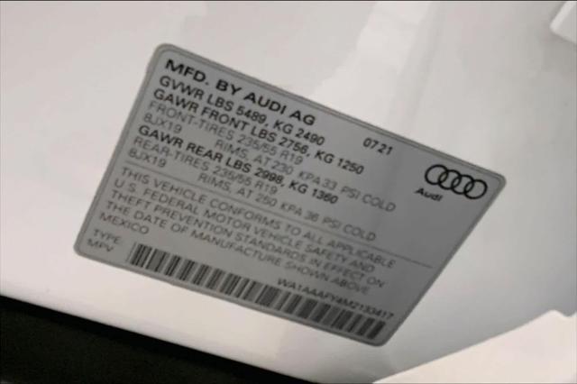 used 2021 Audi Q5 car, priced at $28,930