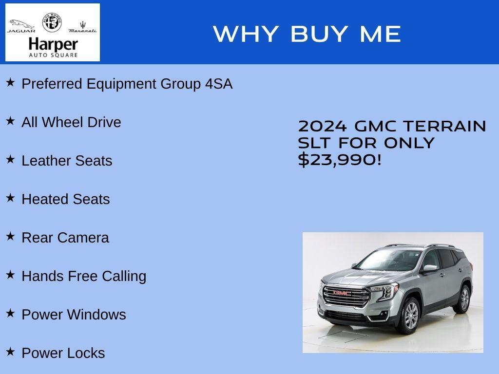 used 2024 GMC Terrain car, priced at $23,990