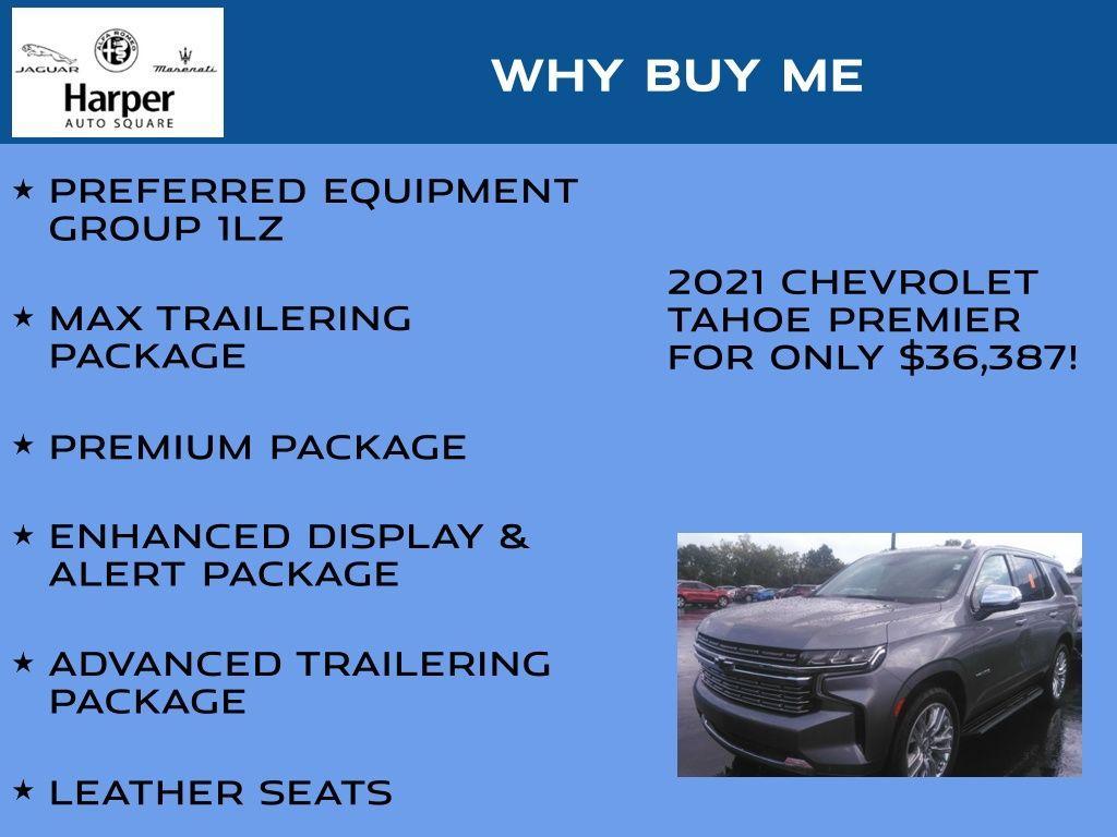 used 2021 Chevrolet Tahoe car, priced at $36,387