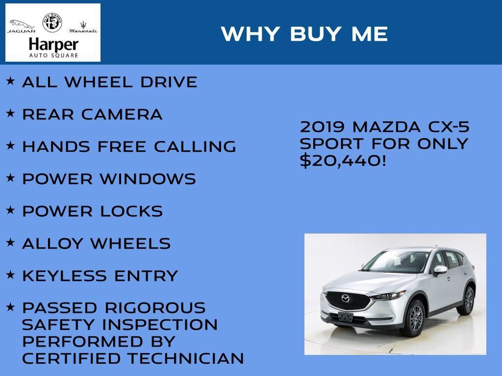 used 2019 Mazda CX-5 car, priced at $20,440