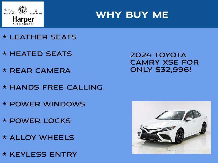 used 2024 Toyota Camry car, priced at $32,996