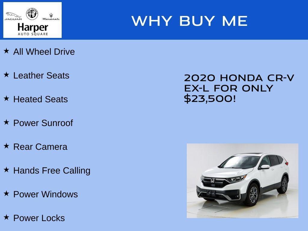 used 2020 Honda CR-V car, priced at $23,500