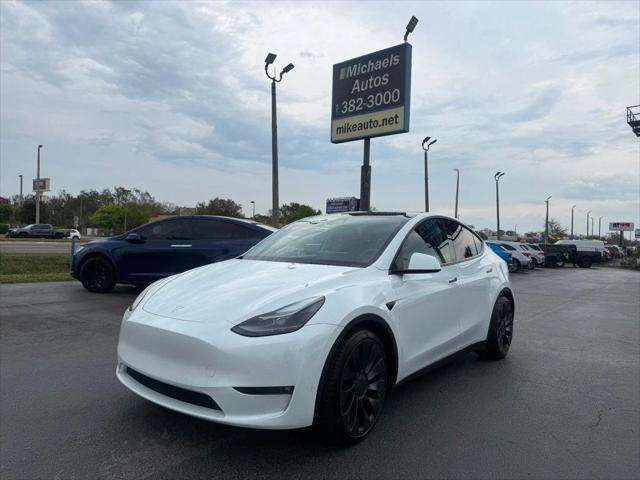 used 2021 Tesla Model Y car, priced at $29,791