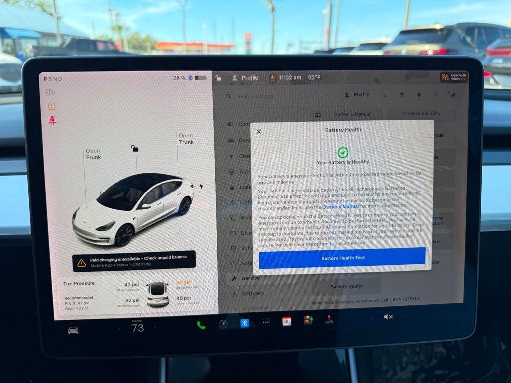 used 2020 Tesla Model 3 car, priced at $18,691
