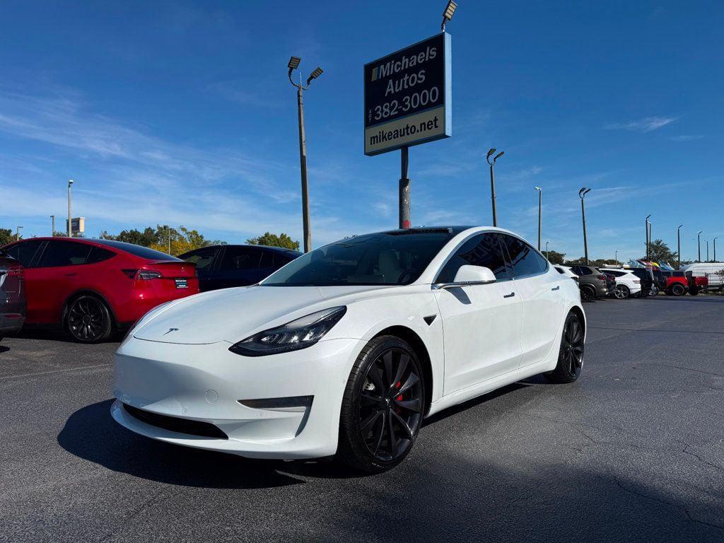 used 2020 Tesla Model 3 car, priced at $18,691