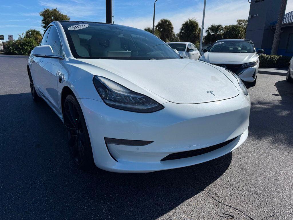 used 2020 Tesla Model 3 car, priced at $18,691