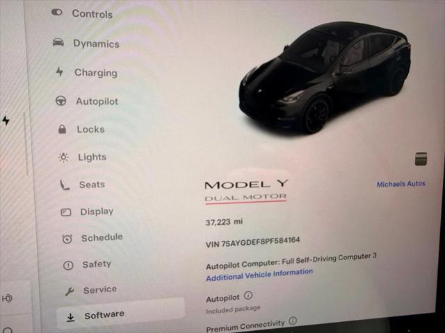 used 2023 Tesla Model Y car, priced at $31,871