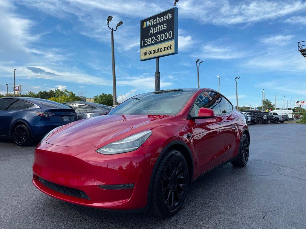 used 2021 Tesla Model Y car, priced at $25,791