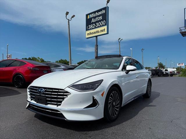 used 2023 Hyundai Sonata Hybrid car, priced at $26,791