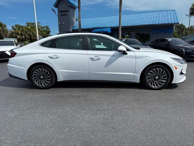 used 2023 Hyundai Sonata Hybrid car, priced at $26,791