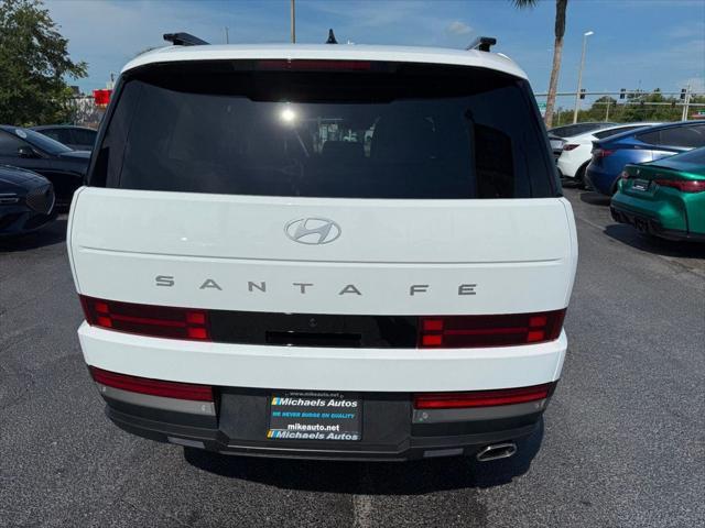 used 2024 Hyundai Santa Fe car, priced at $35,691