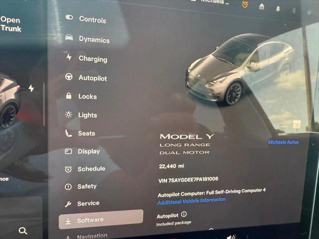 used 2023 Tesla Model Y car, priced at $30,991