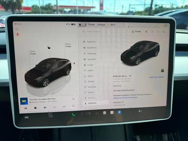 used 2023 Tesla Model Y car, priced at $30,991