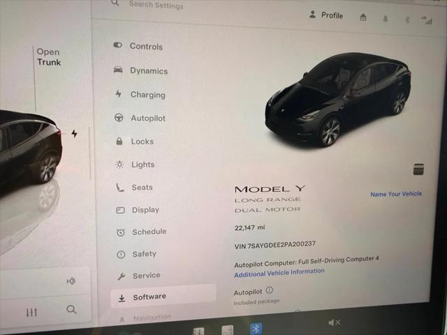 used 2023 Tesla Model Y car, priced at $30,991