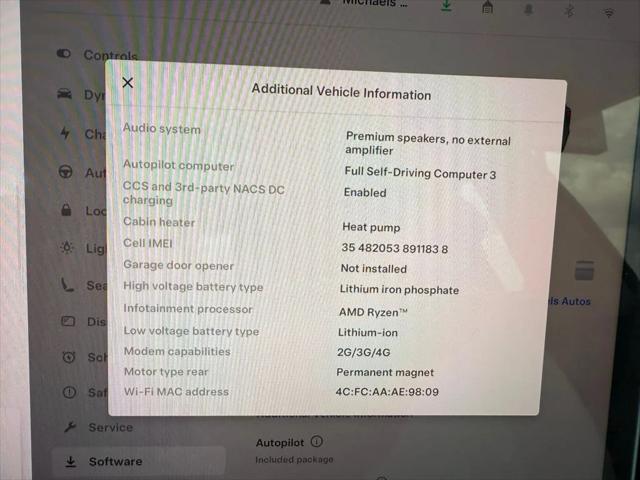 used 2023 Tesla Model 3 car, priced at $27,691