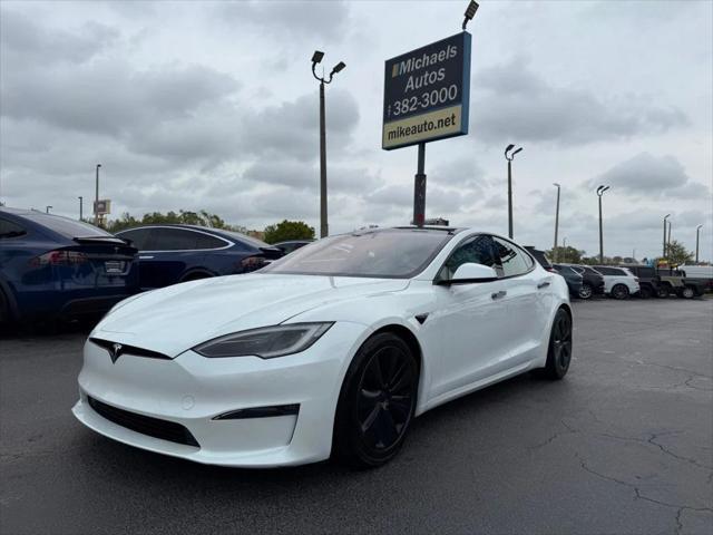 used 2023 Tesla Model S car, priced at $56,991