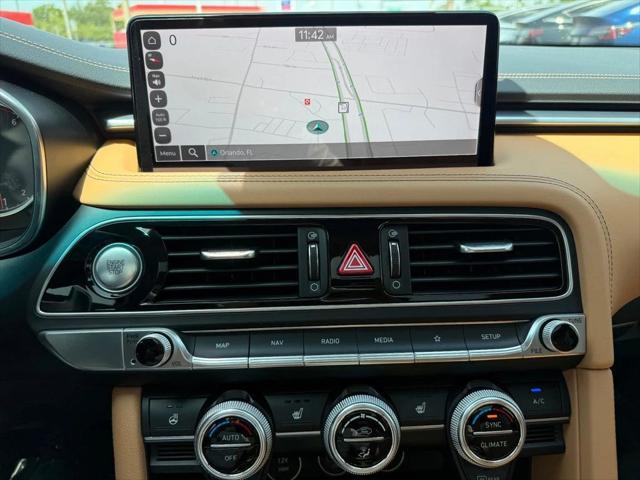 used 2022 Genesis G70 car, priced at $29,791