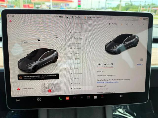 used 2023 Tesla Model 3 car, priced at $35,791