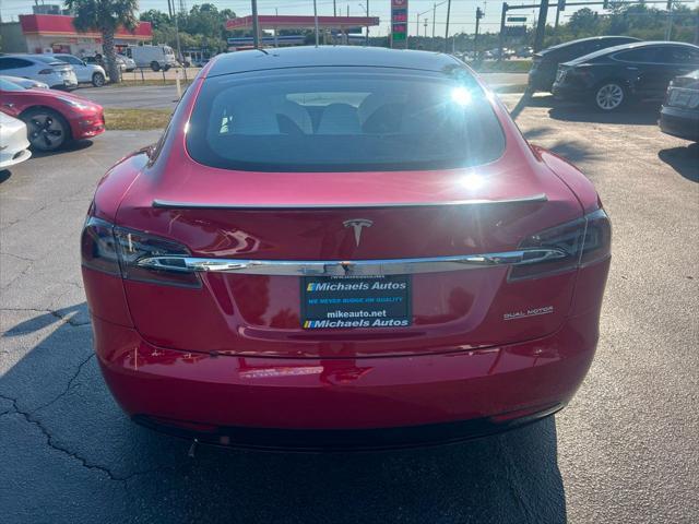 used 2021 Tesla Model S car, priced at $51,891