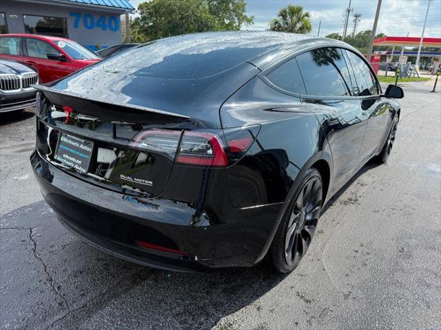 used 2022 Tesla Model 3 car, priced at $29,991