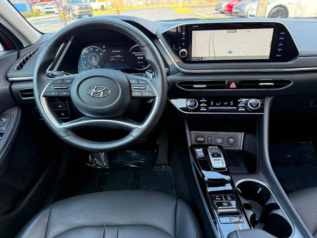 used 2021 Hyundai Sonata car, priced at $21,691