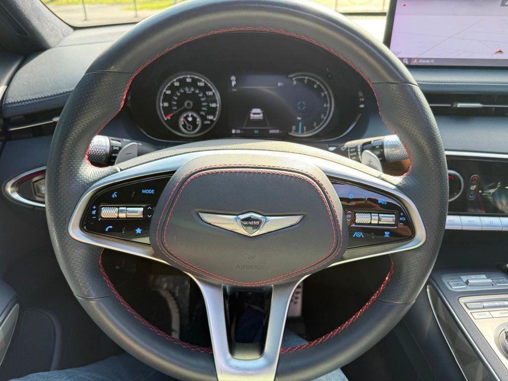 used 2022 Genesis GV70 car, priced at $36,791