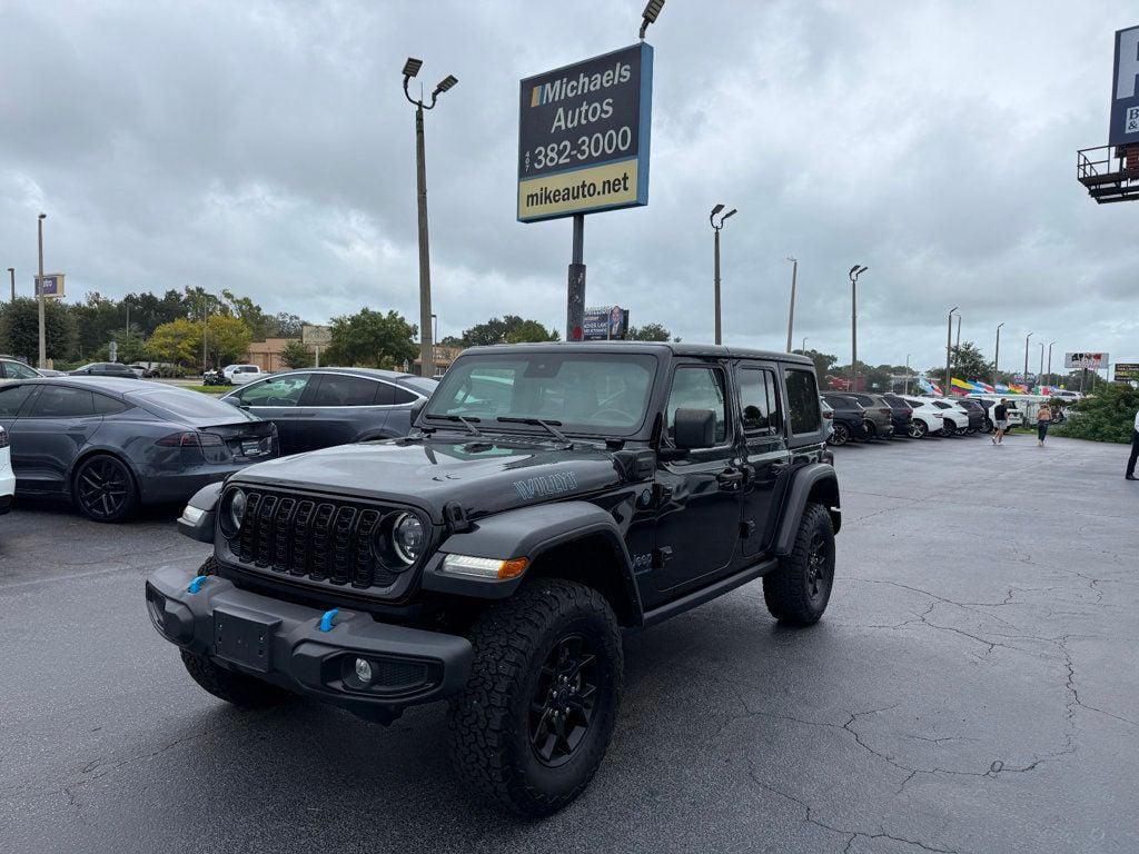 used 2024 Jeep Wrangler 4xe car, priced at $34,691