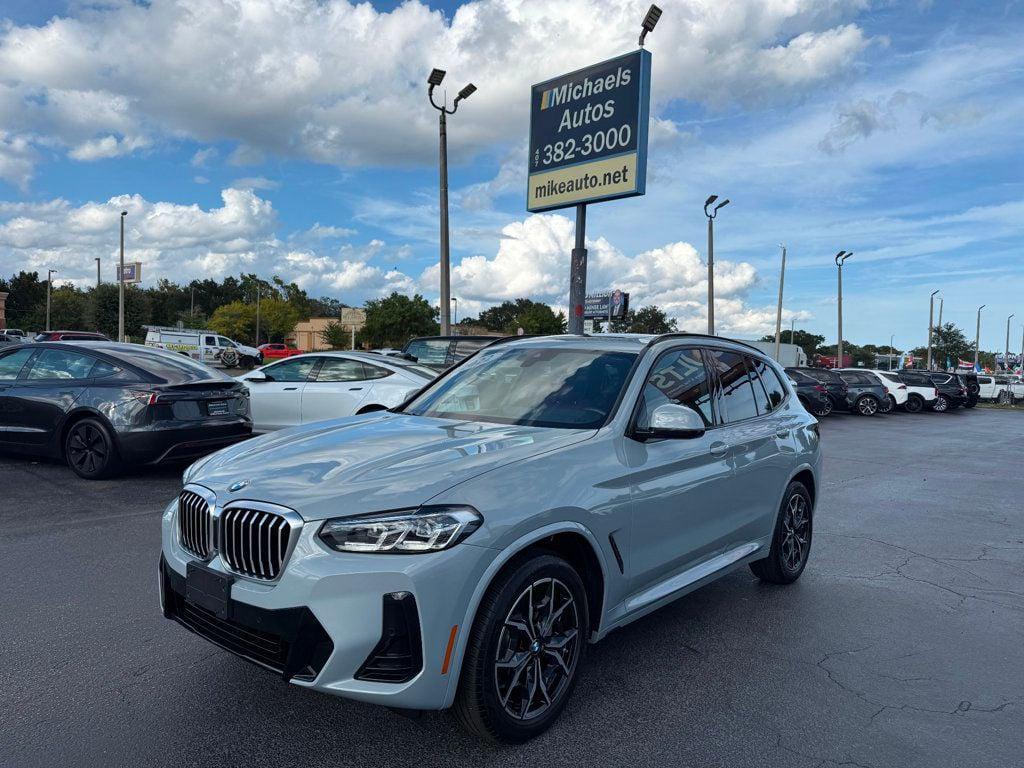 used 2022 BMW X3 car, priced at $39,891