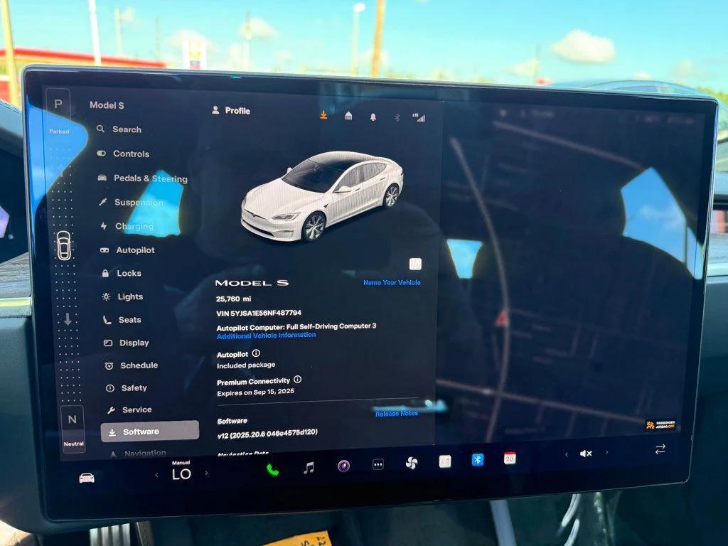 used 2022 Tesla Model S car, priced at $43,691