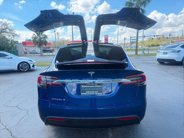 used 2018 Tesla Model X car, priced at $28,791