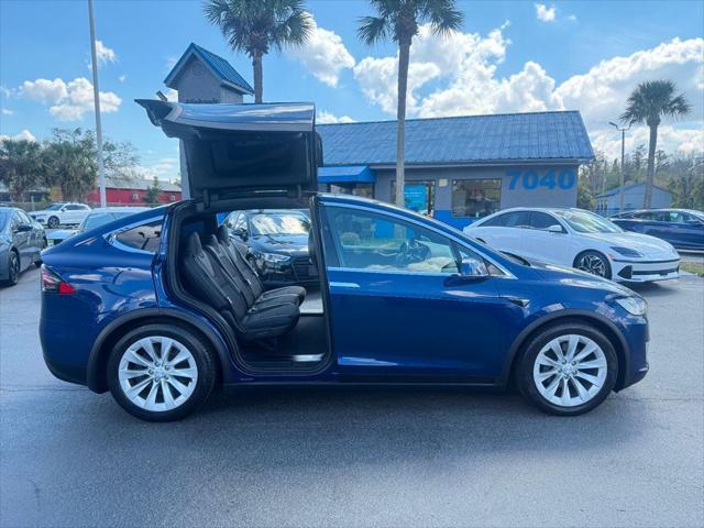 used 2018 Tesla Model X car, priced at $28,791