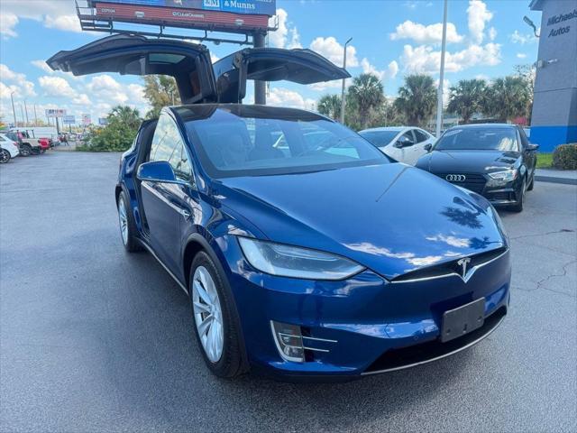 used 2018 Tesla Model X car, priced at $28,791