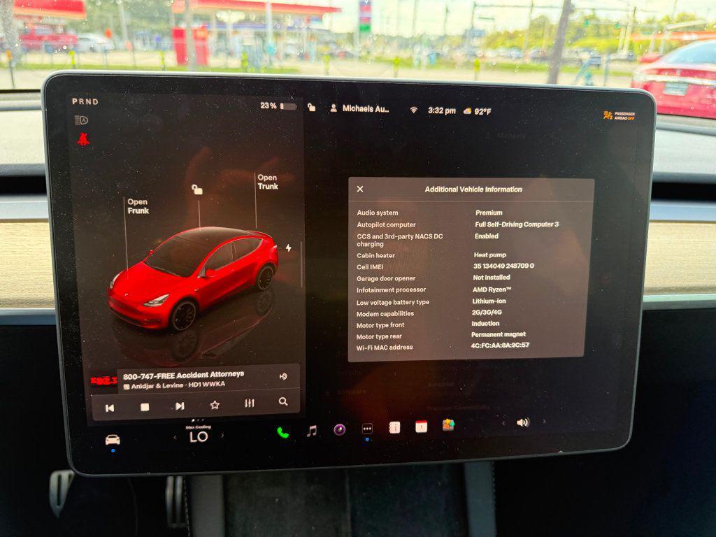 used 2023 Tesla Model Y car, priced at $30,991