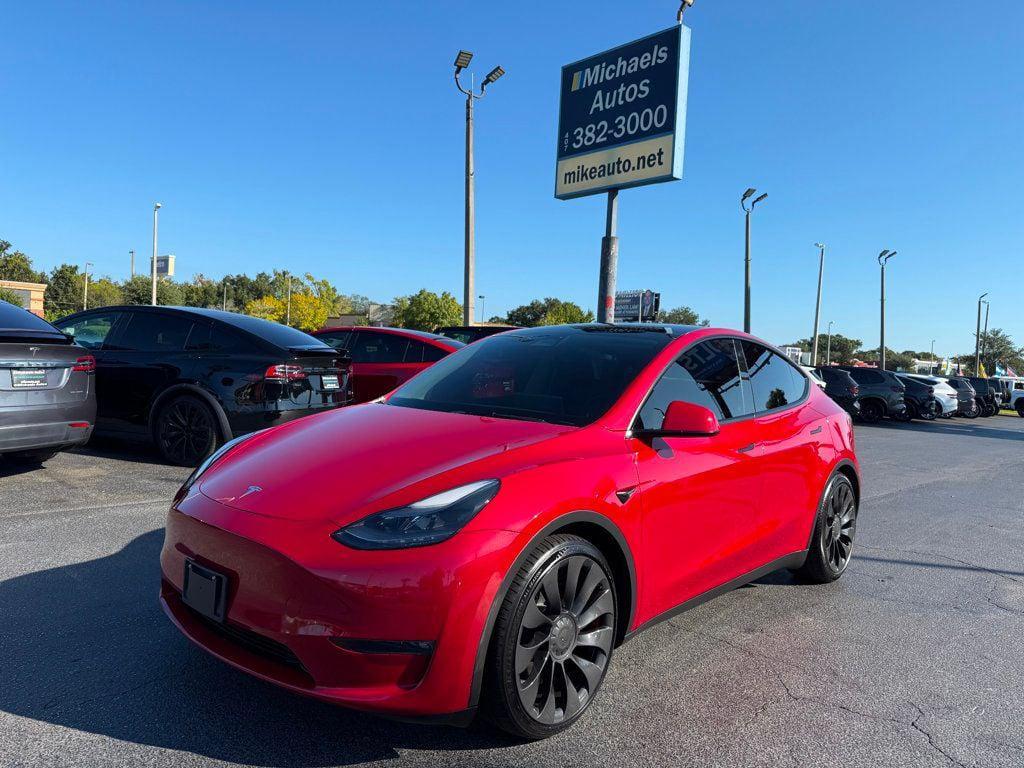used 2023 Tesla Model Y car, priced at $30,991