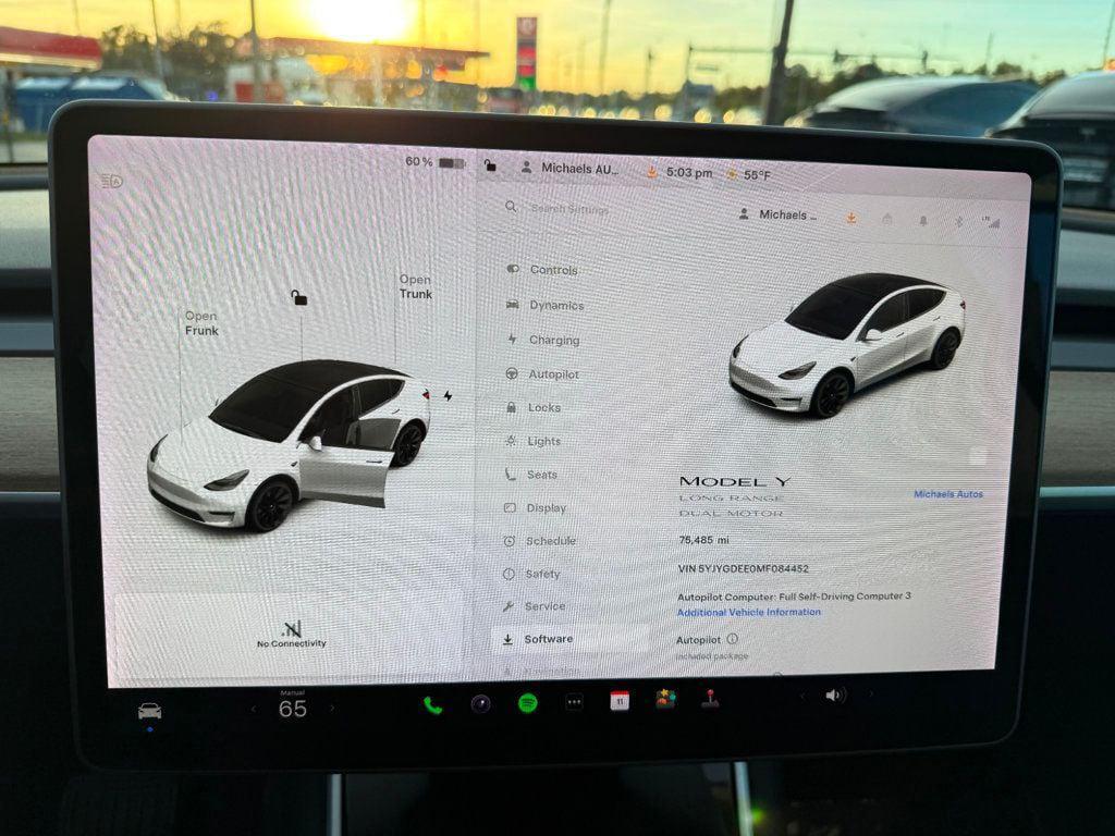 used 2021 Tesla Model Y car, priced at $24,791