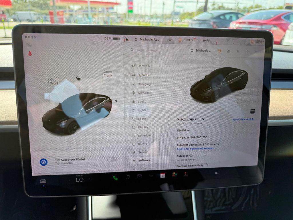 used 2018 Tesla Model 3 car, priced at $14,991